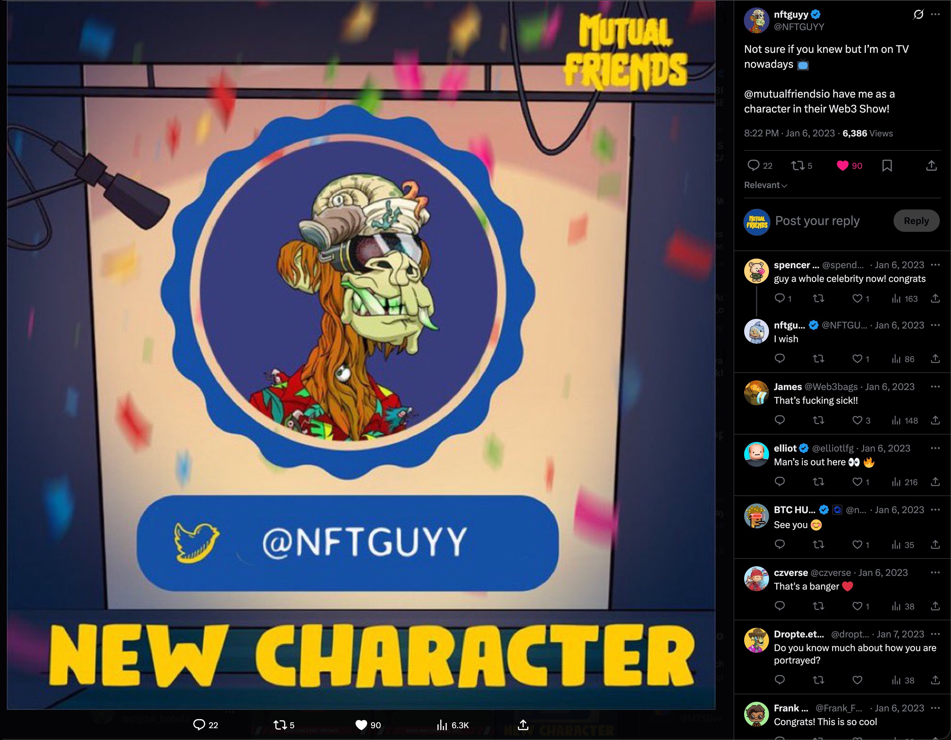 Partner announcement tweet 2